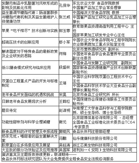 第三届食品科技创新论坛 聚焦特殊食品分论坛，深化技术服务创新